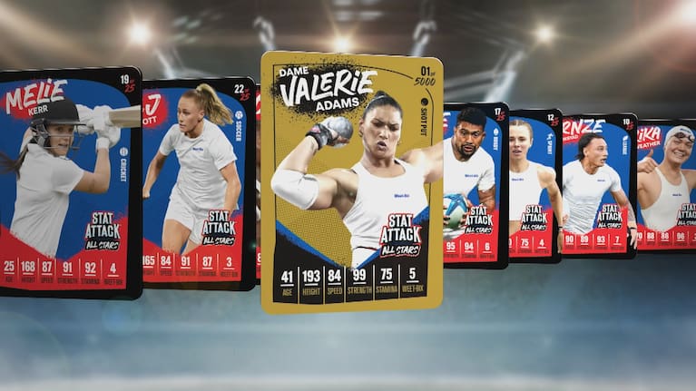 Weet-Bix's Stat Attack cards.