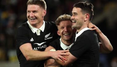 Key All Blacks' trio named to start first Test against Boks