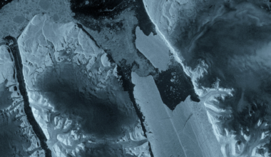 Satellite sees Greenland's most significant floating ice loss in over a decade photo of the day for Aug. 24, 2026