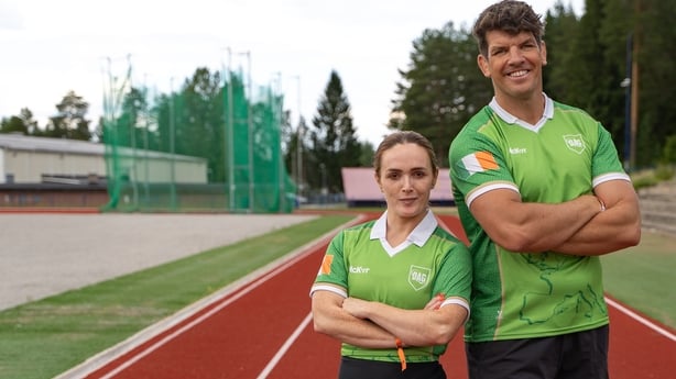Emma Doran and Donncha O'Callaghan on Donncha's Away Games