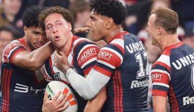 NRL 2026: Roosters players explain what makes Mark Nawaqanitawase so good