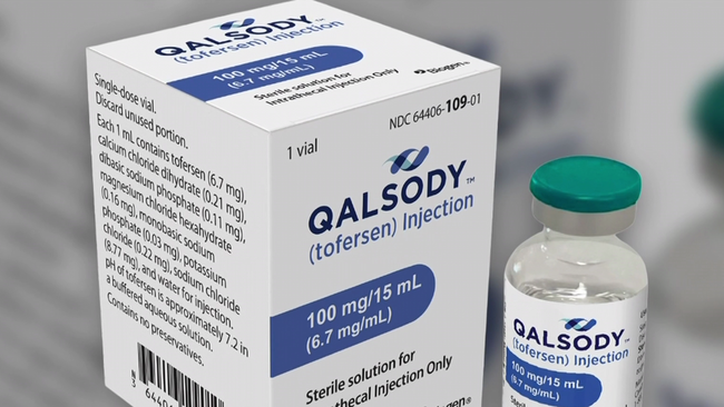 Qalsody now costs $25 per script.