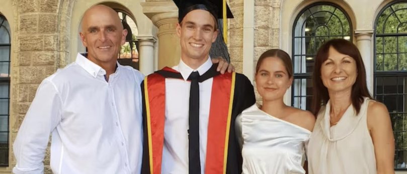 Greg O’Neill with family. 