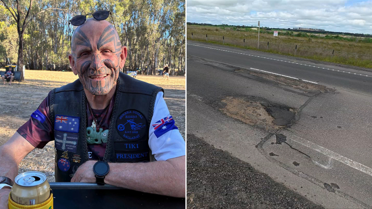 Motorcyclist killed in pothole crash identified amid calls for urgent road repairs in Victoria