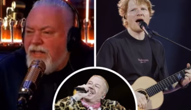 Kyle Sandilands backs Ed Sheeran amid Macklemore tour fallout