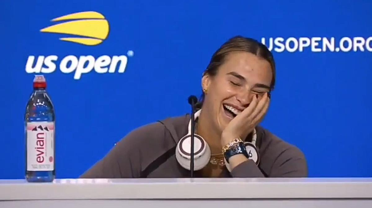 Aryna Sabalenka in stitches over US Open weed smoking controversy: ‘Might get high’