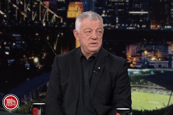 Phil Gould has high-profile dual roles with Nine and Canterbury.