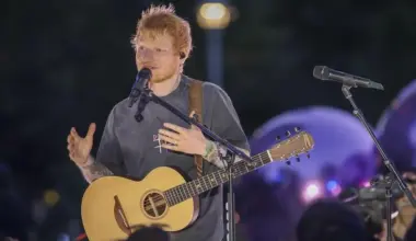Ed Sheeran gives speech before first concert back since drama erupted, apologises for ‘mistakes’