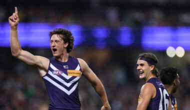 AFL finals: Live coverage of Fremantle Dockers’ preliminary final win over Sydney at SCG