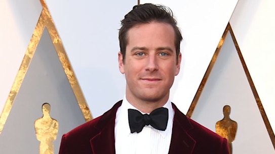 Armie Hammer, pictured here at the 2018 Oscars, is the subject of some wild claims on social media.