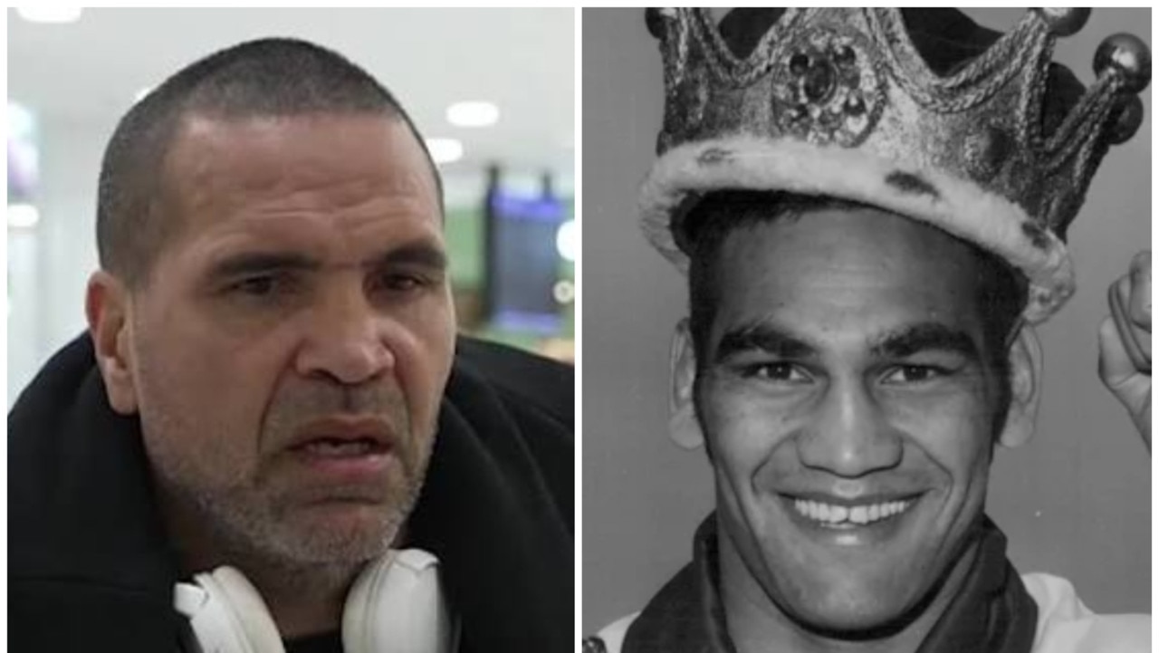 Anthony Mundine and father Tony Mundine