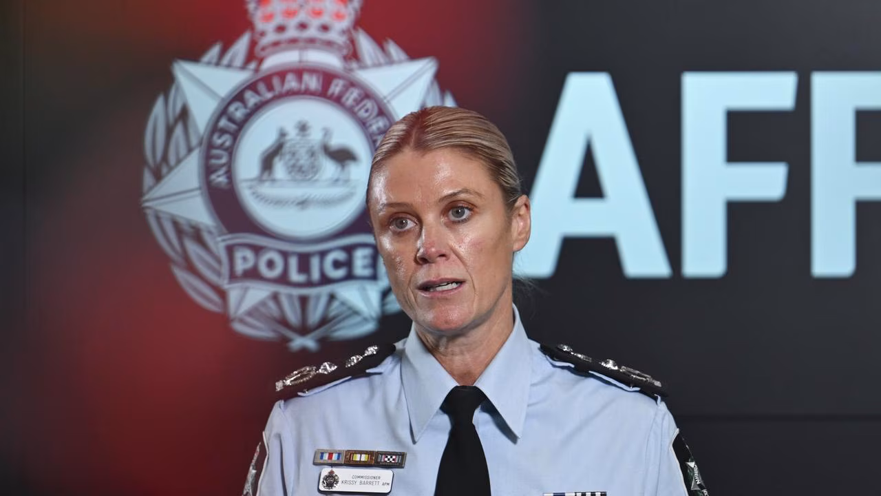 Australian Federal Police calls for renewed conversation about impact of organised crime and illicit drugs in Australia