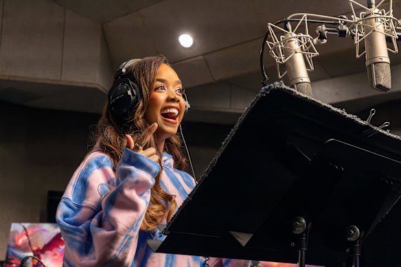 Gabriella Wilson, aka H.E.R., voices Jo in Forgotten Island.