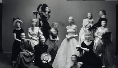 Irving Penn, 12 Models Moving Their Heads, New York, 1947. Nicola Erni Collection, Zug © The Irving Penn Foundation