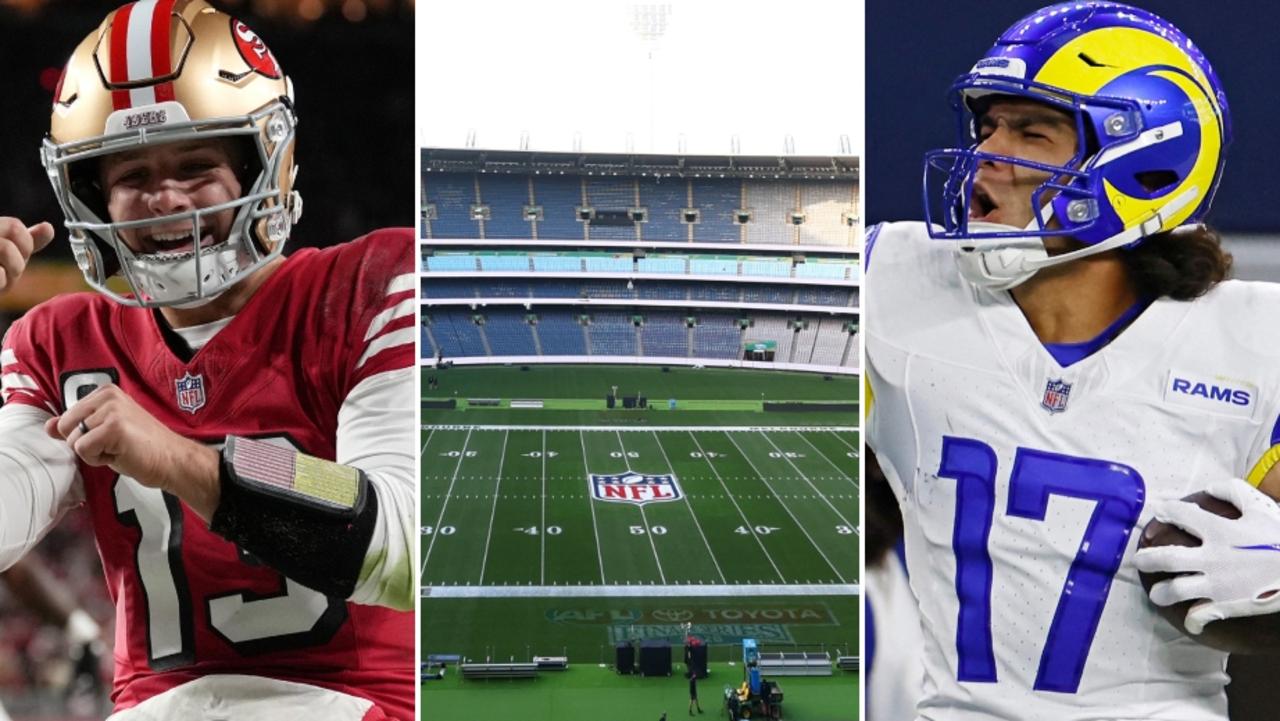NFL 2026: How the Melbourne Cricket Ground was transformed for NFL game, field size, Los Angeles Rams vs San Francisco 49ers
