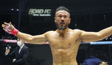 Firefighter Shin Dong-guk wins dramatic MMA fight at Road FC 078