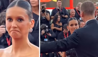 Awkward interaction between Nina Dobrev and red carpet officials at Venice Film Festival goes viral