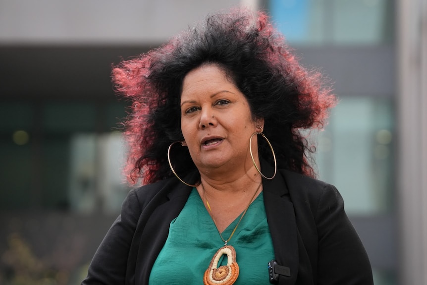 A close up photo of Malarndirri McCarthy