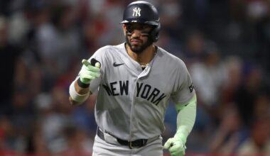 Schlittler sharp, the Yankees score 5 2-out runs in the 10th in a 6-3 win over the Angels