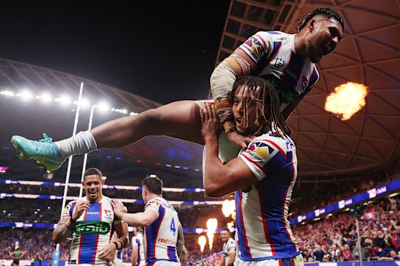 Jumping for joy: Can the Knights spring another finals upset against the Warriors?