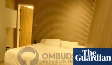 Double beds, aircon and big-screen TVs: Indonesia suspends officials over luxury prison cells | Indonesia