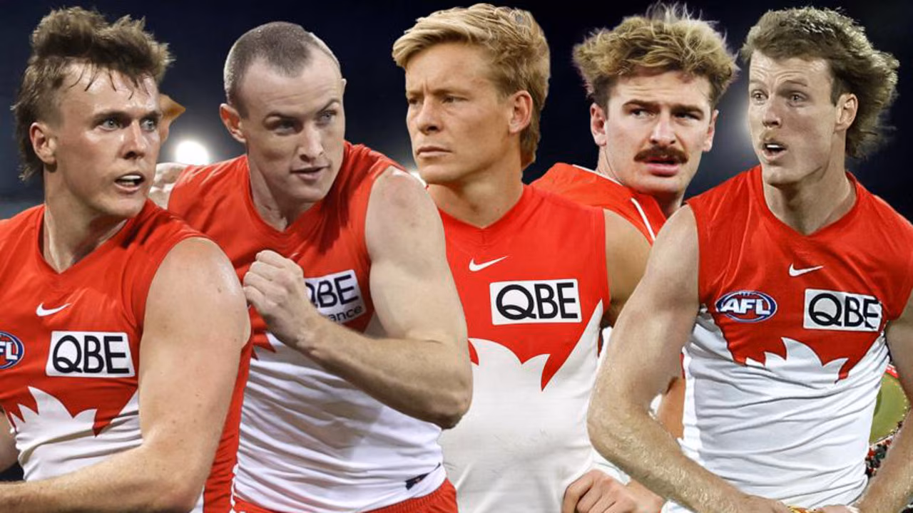 Five players from the Sydney Swans have been suspended for the rest of the season.