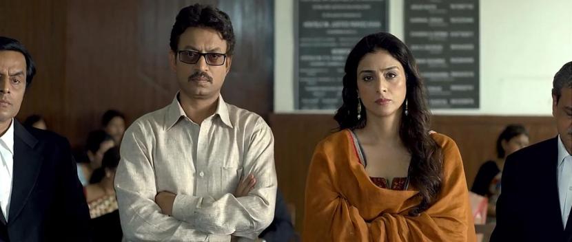 Irrfan Khan and Tabu in Talvar Irrfan Khan and Tabu in Talvar