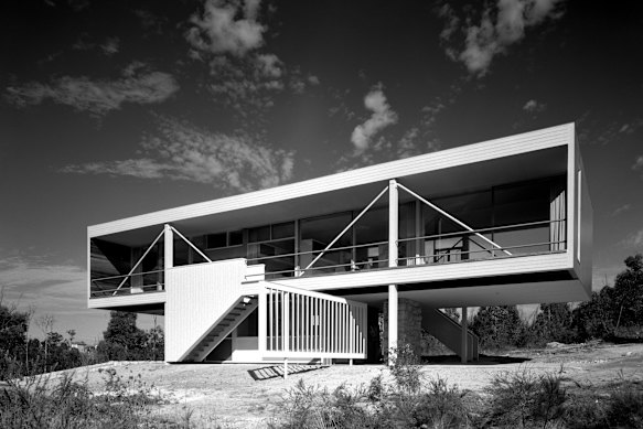 Julian Rose House in Wahroonga, Sydney, 1950-54. The house was designed by architect Harry Seidler.