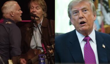 Canadian rock band gets crowd screaming ‘Lake Ontario’ lyric in defiance of Trump’s renaming attempt