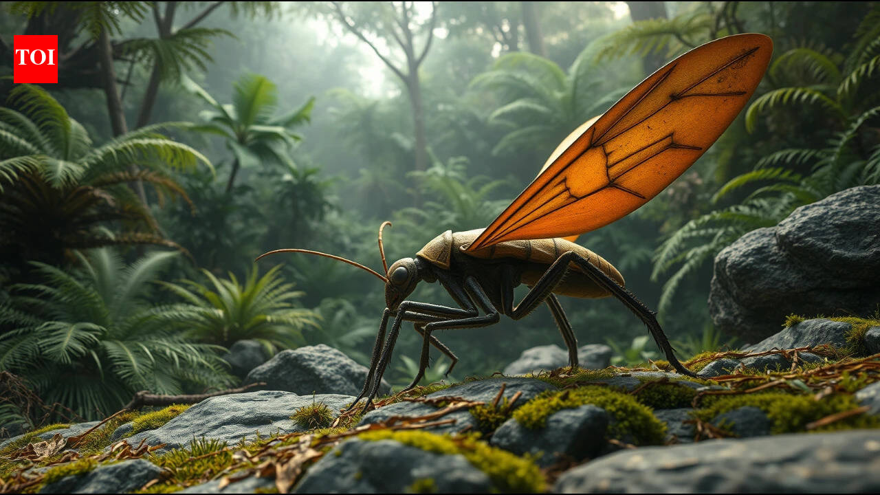 A 324-million-year-old fossil reveals an early insect with paddle-like limbs that lived between water and land before insects conquered Earth |