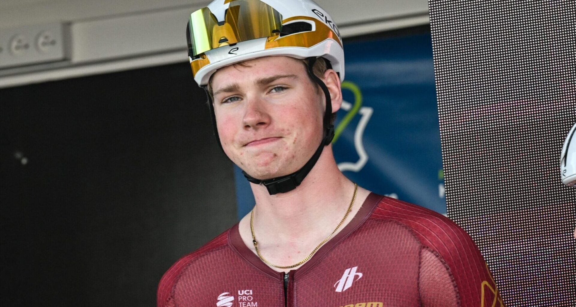 Ezra Caudell in care after heavy crash at Philadelphia Cycling Classic