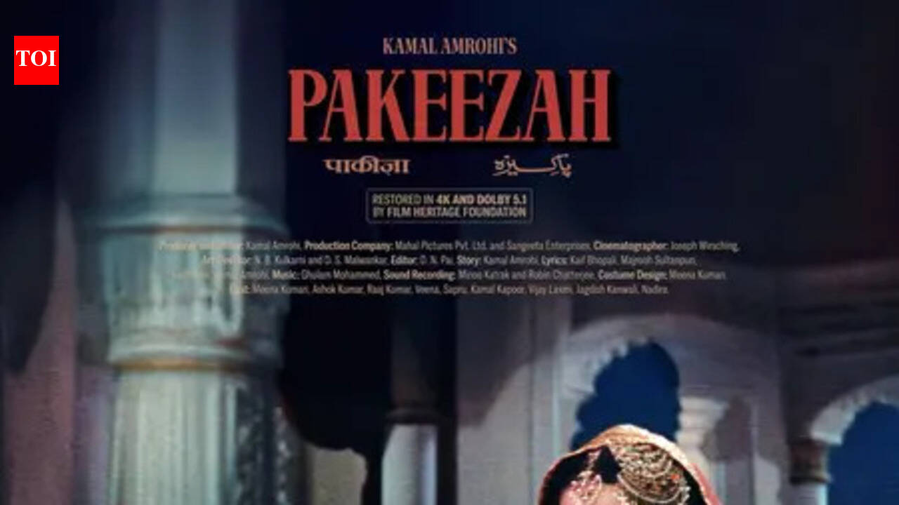 Meena Kumari’s ‘Pakeezah’ gets 4K restoration, set for world premiere at Lyon and London Film Festival | Hindi Movie News