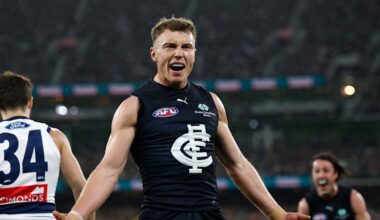 Geelong Cats vs Carlton LIVE: AFL elimination final 2026, scores, results, odds, stats and start time from the MCG