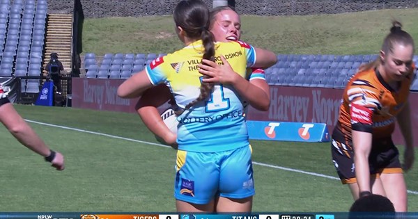 Indie Bostock Try | NRL.com