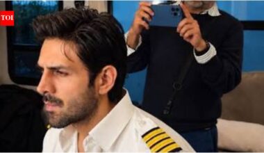 Captain India Movie: Kartik Aaryan unveils first look from 'Captain India'; Shimit Amin directorial to begin London shoot | Hindi Movie News