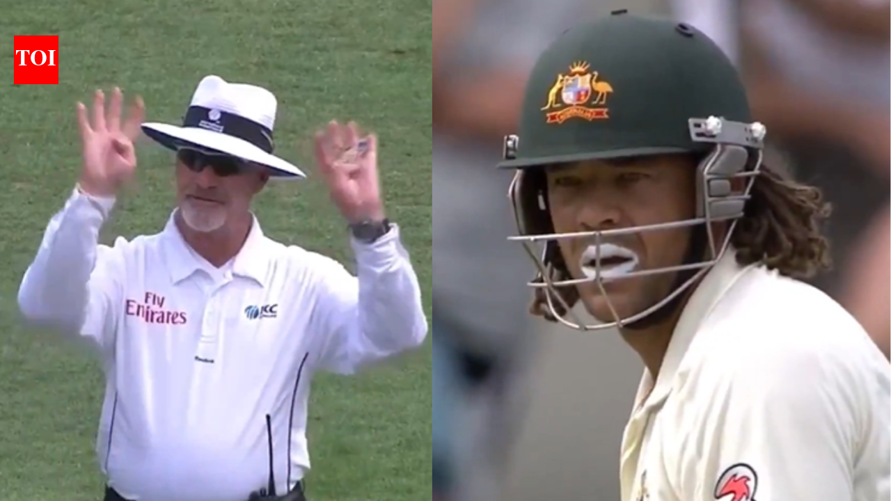 Eight runs from one ball: Andrew Symonds produced one of Test cricket’s strangest feats, but it still wasn’t the highest ever | Cricket News