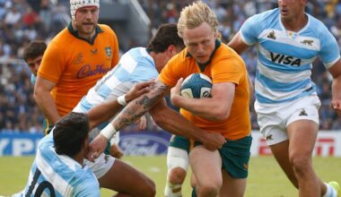 Carter Gordon injury: Wallabies playmaker feared to have broken leg following Argentina Test