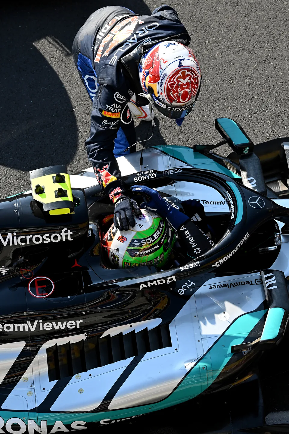 Kimi Antonelli, Max Verstappen
