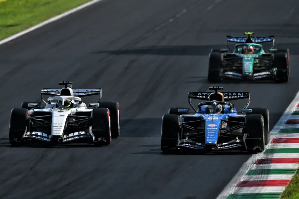 Sergio Perez, Alex Albon