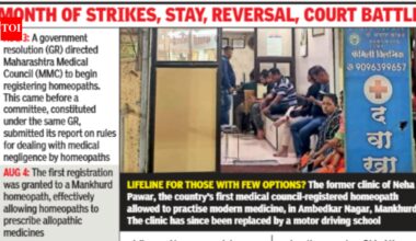 Maharashtra Job Crisis: Homeopaths turn to allopathy amid job insecurity in Maharashtra, but just 10 have permission | Mumbai News
