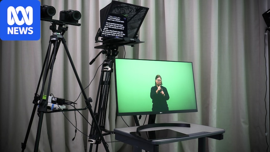 AI and video interpreters providing on-demand Auslan services in regional areas