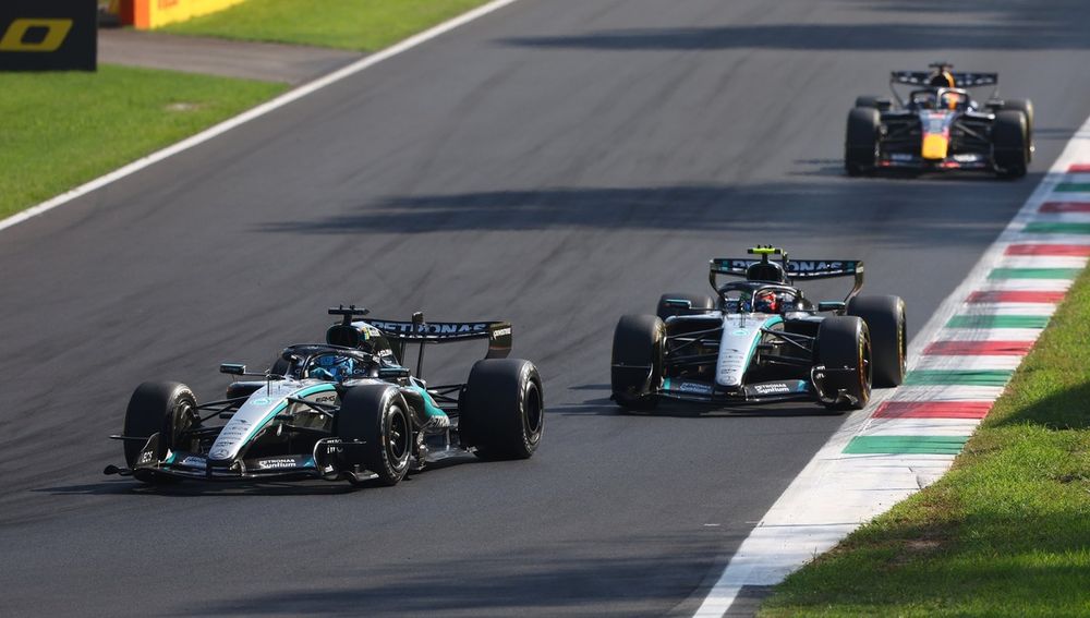 Andrea Kimi Antonelli, Mercedes, George Russell, Mercedes