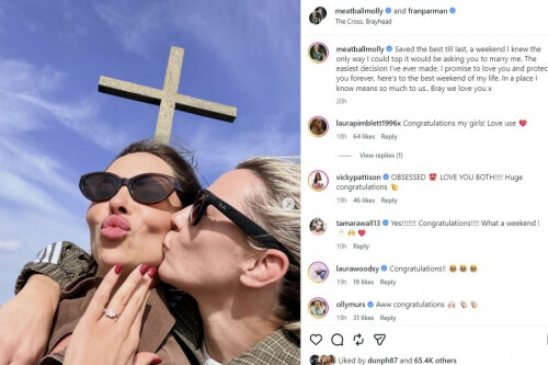 TOWIE star Fran Parman marries MMA icon 'Meatball' Molly McCann-Pearson