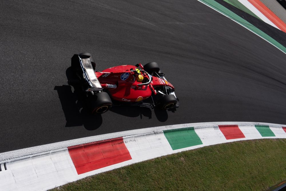 Hamilton disagreed with Ferrari's Monza strategy, feeling he should've taken the hard tyre