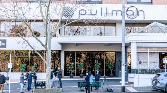 The Pullman East Melbourne hotel.