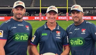 NRL 2026: Why Newcastle Knights coach Justin Hobrook lived with his two assistant coaches during pre-season
