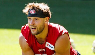 NFL 2026-2027: Meet the NFL star with one quad bigger than the other, Nick Bosa, MCG, Melbourne, Australia, San Francisco