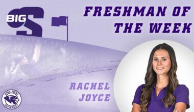 Joyce Named Big South Freshman of the Week