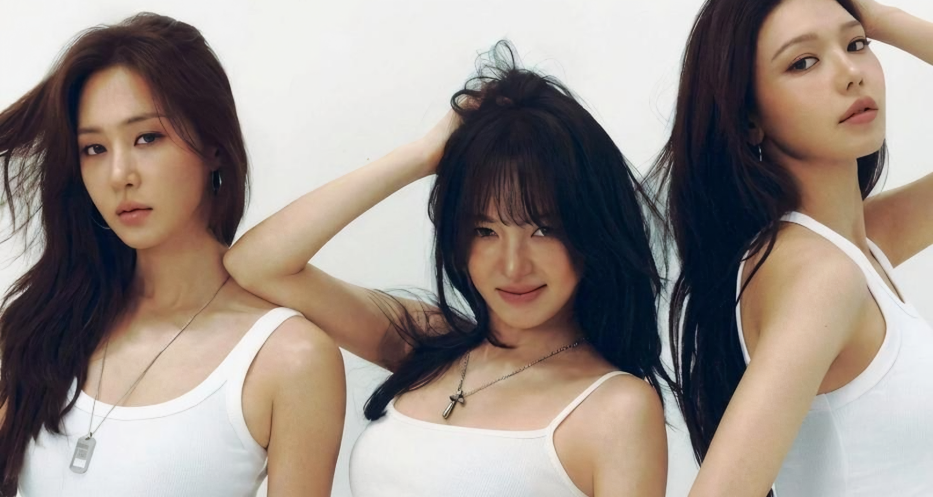 From left, Yuri, Hyoyeon and Sooyoung of Girls