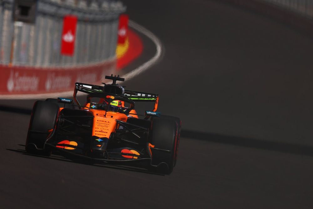 Piastri had to conduct most of the running for McLaren as Norris suffered with gearbox issues
